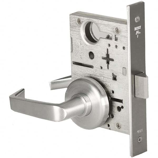 Best - Passage Lever Lockset for 1-3/4" Thick Doors - Exact Tool & Supply