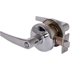 Stanley - Privacy Lever Lockset for 1-3/8 to 2" Thick Doors - Exact Tool & Supply