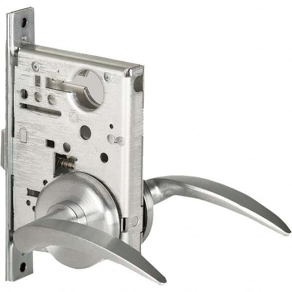 Best - Passage Lever Lockset for 1-3/4" Thick Doors - Exact Tool & Supply
