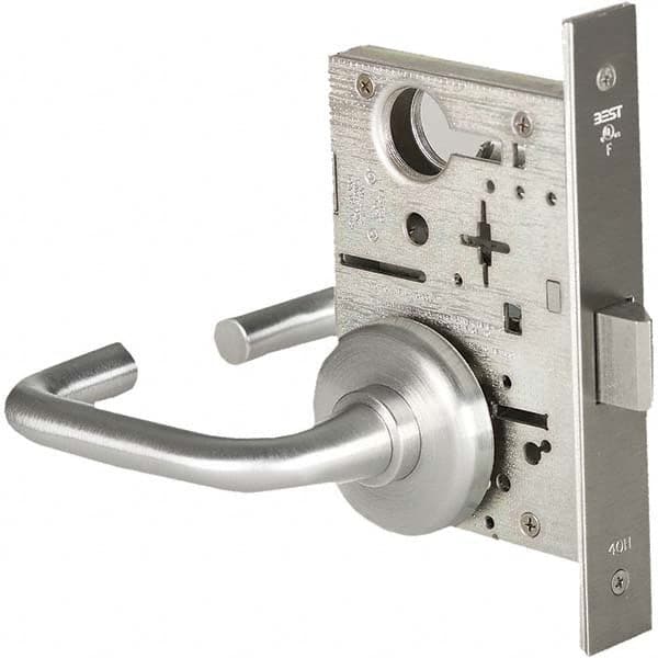 Best - Passage Lever Lockset for 1-3/4" Thick Doors - Exact Tool & Supply
