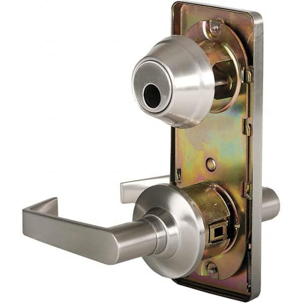 Stanley - Passage Lever Lockset for 1-3/8 to 1-3/4" Thick Doors - Exact Tool & Supply