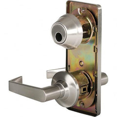 Stanley - Passage Lever Lockset for 1-3/8 to 1-3/4" Thick Doors - Exact Tool & Supply