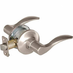 Stanley - Passage Lever Lockset for 1-3/8 to 1-3/4" Thick Doors - Exact Tool & Supply