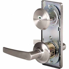 Stanley - Privacy Lever Lockset for 1-3/8 to 1-3/4" Thick Doors - Exact Tool & Supply