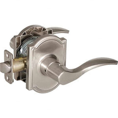 Stanley - Passage Lever Lockset for 1-3/8 to 1-3/4" Thick Doors - Exact Tool & Supply
