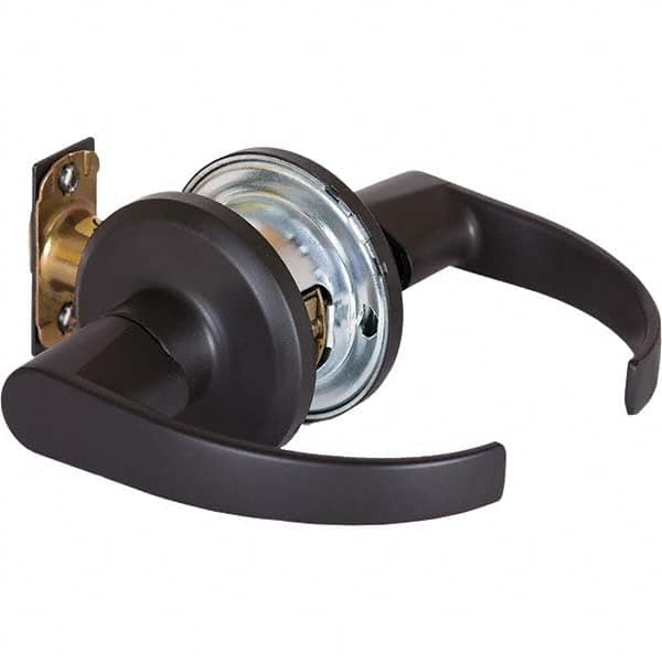 Stanley - Passage Lever Lockset for 1-3/8 to 1-3/4" Thick Doors - Exact Tool & Supply