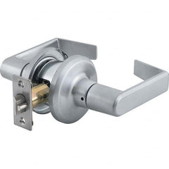Stanley - Passage Lever Lockset for 1-3/8 to 1-3/4" Thick Doors - Exact Tool & Supply