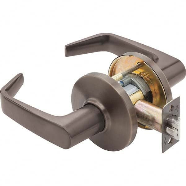 Best - Privacy Lever Lockset for 1-3/4 to 2-1/4" Thick Doors - Exact Tool & Supply