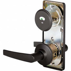 Stanley - Privacy Lever Lockset for 1-3/8 to 1-3/4" Thick Doors - Exact Tool & Supply