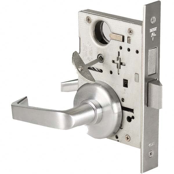Best - Privacy Lever Lockset for 1-3/4" Thick Doors - Exact Tool & Supply