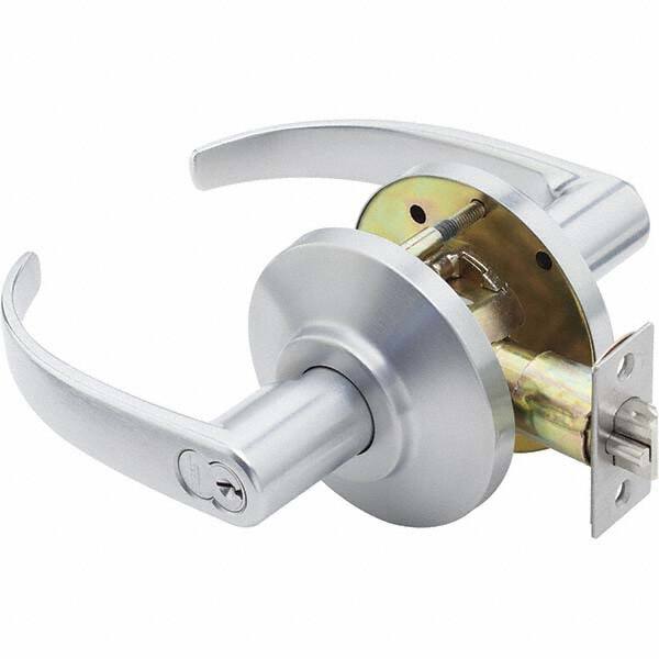 Best - Storeroom Lever Lockset for 1-3/8 to 2" Thick Doors - Exact Tool & Supply