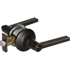 Stanley - Privacy Lever Lockset for 1-3/8 to 1-3/4" Thick Doors - Exact Tool & Supply