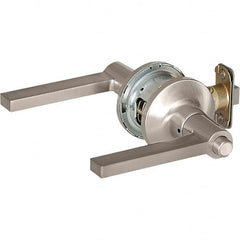 Stanley - Privacy Lever Lockset for 1-3/8 to 1-3/4" Thick Doors - Exact Tool & Supply