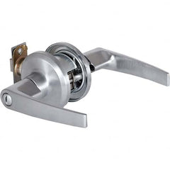 Stanley - Privacy Lever Lockset for 1-3/8 to 1-3/4" Thick Doors - Exact Tool & Supply