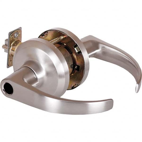 Stanley - Storeroom Lever Lockset for 1-3/8 to 2" Thick Doors - Exact Tool & Supply