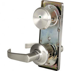 Stanley - Privacy Lever Lockset for 1-3/8 to 1-3/4" Thick Doors - Exact Tool & Supply