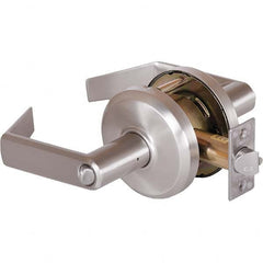 Stanley - Storeroom Lever Lockset for 1-3/8 to 2" Thick Doors - Exact Tool & Supply