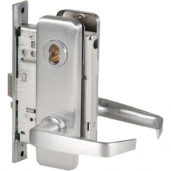 Best - Storeroom Lever Lockset for 1-3/4" Thick Doors - Exact Tool & Supply