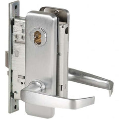 Best - Storeroom Lever Lockset for 1-3/4" Thick Doors - Exact Tool & Supply
