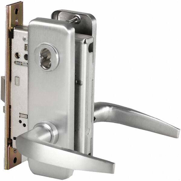 Best - Storeroom Lever Lockset for 1-3/4" Thick Doors - Exact Tool & Supply
