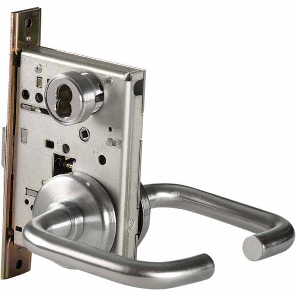 Best - Storeroom Lever Lockset for 1-3/4" Thick Doors - Exact Tool & Supply