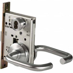 Best - Storeroom Lever Lockset for 1-3/4" Thick Doors - Exact Tool & Supply