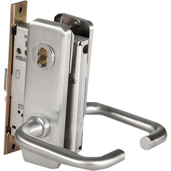 Best - Storeroom Lever Lockset for 1-3/4" Thick Doors - Exact Tool & Supply