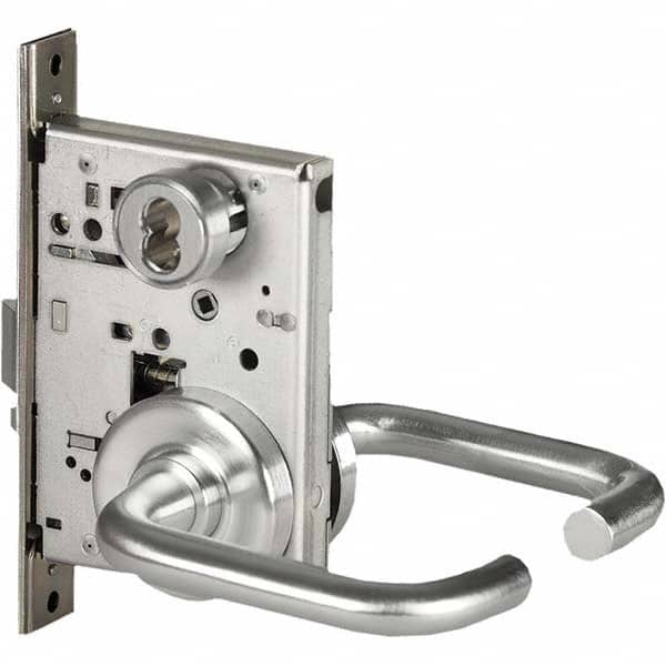 Best - Storeroom Lever Lockset for 1-3/4" Thick Doors - Exact Tool & Supply