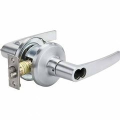 Stanley - Storeroom Lever Lockset for 1-3/8 to 1-3/4" Thick Doors - Exact Tool & Supply