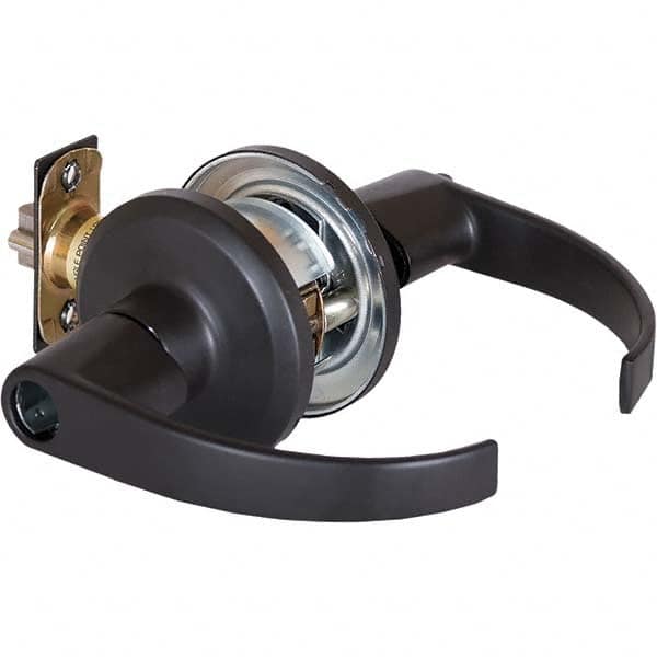 Stanley - Storeroom Lever Lockset for 1-3/8 to 1-3/4" Thick Doors - Exact Tool & Supply