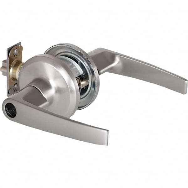 Stanley - Storeroom Lever Lockset for 1-3/8 to 1-3/4" Thick Doors - Exact Tool & Supply