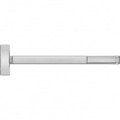 Precision - Vertical Bars Type: Surface Vertical Rod Rating: Fire Rated - Exact Tool & Supply