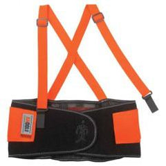 100HV 3XL ORANGE HI-VIS BACK SUPPORT - Exact Tool & Supply