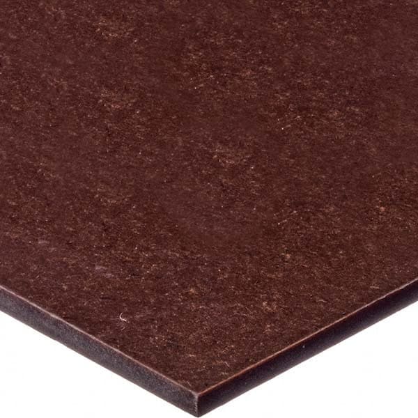 USA Sealing - 4' x 4" x 1" Brown Garolite Rectangular Bar - Exact Tool & Supply