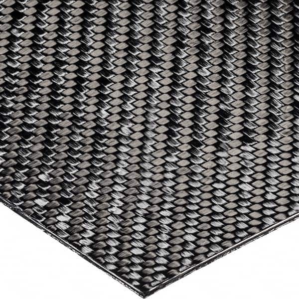 USA Sealing - 1' x 12" x 1/16" Black Carbon Fiber (Twill Weave) Sheet - Exact Tool & Supply