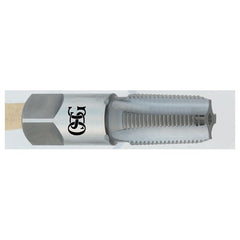‎1/16-27 Dia-4 FL-HSS-Bright Taper Pipe Tap - Exact Tool & Supply