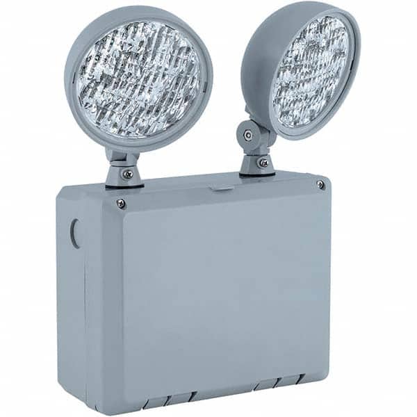 Hubbell Lighting - Emergency Lights Emergency Light Type: Emergency Lighting Unit Number of Heads: 2 - Exact Tool & Supply