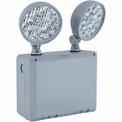 Hubbell Lighting - Emergency Lights Emergency Light Type: Emergency Lighting Unit Number of Heads: 2 - Exact Tool & Supply