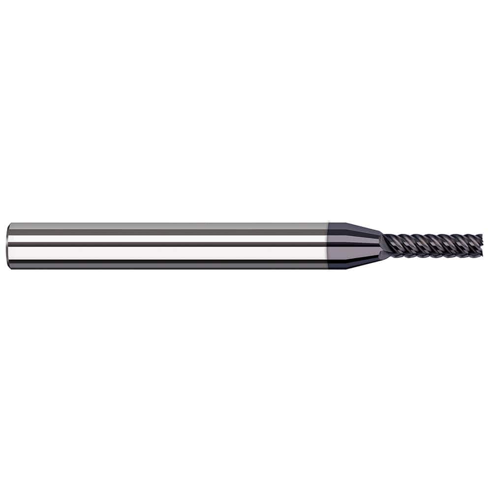 Harvey Tool - Square End Mills; Mill Diameter (Inch): 1/8 ; Mill Diameter (Decimal Inch): 0.1250 ; Length of Cut (Inch): 1/2 ; Length of Cut (Decimal Inch): 0.5000 ; Material: Solid Carbide ; Finish/Coating: AlTiN Nano - Exact Tool & Supply
