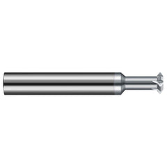 Harvey Tool - 1/2° 1/2" Cut Diam, 0.2075" Cut Width, 1/2" Shank, Solid Carbide Double-Angle Cutter - Exact Tool & Supply