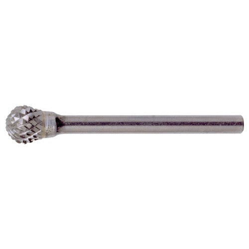 SD-5 Double Cut Solid Carbide Bur-Ball Shape - Exact Tool & Supply