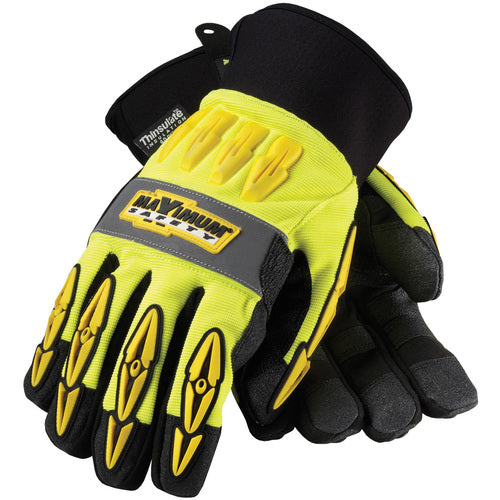 ‎120-4070/M All Purp Work Gloves - Mad Max Thermo - Thinsulate Lined - Synthetic Leather - Waterproof Liner - Exact Tool & Supply