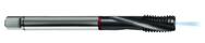M20x1.5 6HX 4-Flute Cobalt Semi-Bottoming 15 degree Spiral Flute Tap-TiCN - Exact Tool & Supply