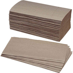 Ability One - Paper Towels; Type: Single Fold ; Color: Kraft ; Width (Inch): 9 1/4 ; Sheets per Pack/Roll: 250 ; Recycled Fiber: Yes - Exact Tool & Supply
