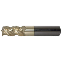 ProMax - Corner Radius & Corner Chamfer End Mills; Mill Diameter (Inch): 1/4 ; Mill Diameter (Decimal Inch): 0.2500 ; End Type: Single ; Corner Radius (Inch): 0.0300 ; Number of Flutes: 3 ; Material: Solid Carbide - Exact Tool & Supply