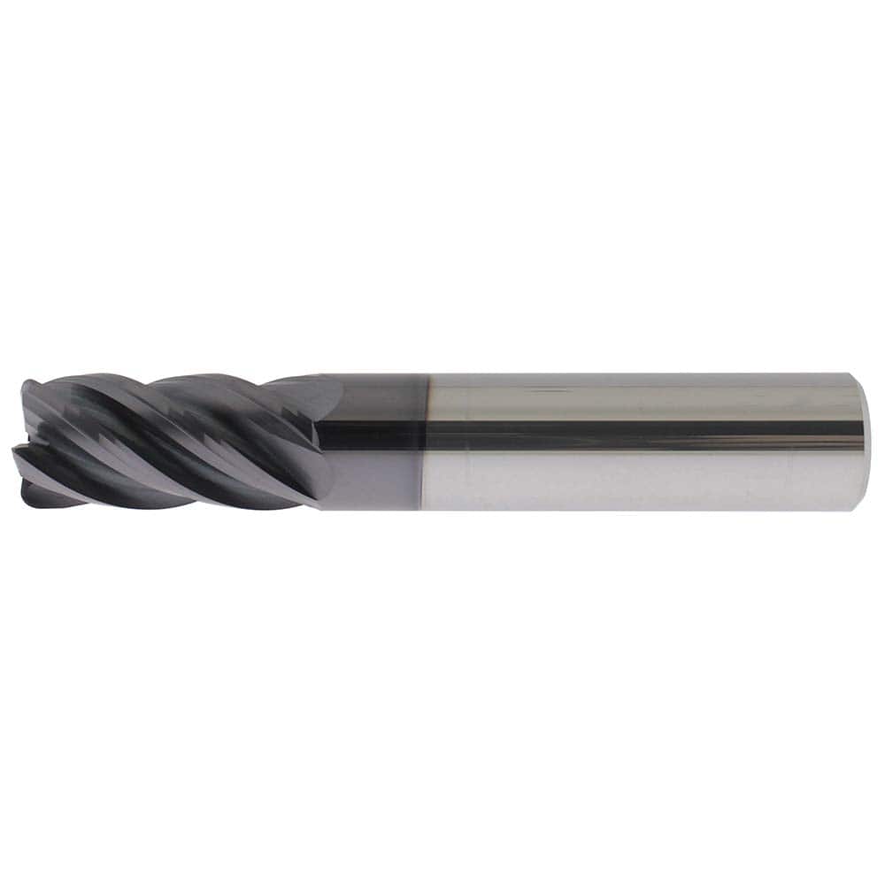 ProMax - Corner Radius & Corner Chamfer End Mills; Mill Diameter (Inch): 1/4 ; Mill Diameter (Decimal Inch): 0.2500 ; End Type: Single ; Corner Radius (Inch): 0.0150 ; Number of Flutes: 5 ; Material: Solid Carbide - Exact Tool & Supply