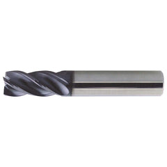 ProMax - 1/8" Diam, 1/2" LOC, 1/8" Shank Diam, 2-1/2" OAL, 4 Flute, Solid Carbide, Single End Square End Mill - Exact Tool & Supply