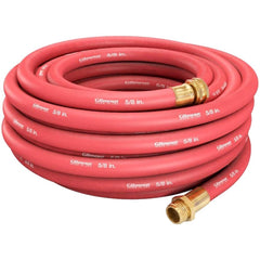Gilmour - Water & Garden Hose; Type: Commercial Hose ; Length (Feet): 50.000 ; Thread Size: 5/8 ; Hose Diameter (Inch): 0.63 ; Material: Rubber ; Working Pressure (psi): 657.000 - Exact Tool & Supply