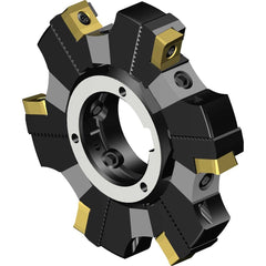 Sandvik Coromant - Indexable Slotting Cutters; Connection Type: Arbor Hole ; Maximum Depth of Cut (mm): 7.60 ; Cutter Diameter (mm): 80.00 ; Hole Diameter (mm): 27.0000 ; Number of Teeth: 6 ; Toolholder Style: L331.52 - Exact Tool & Supply