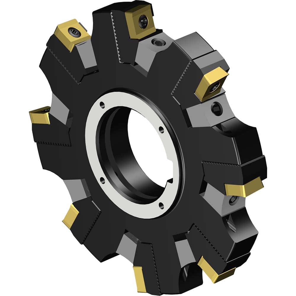 Sandvik Coromant - Indexable Slotting Cutters; Connection Type: Arbor Hole ; Maximum Depth of Cut (mm): 10.60 ; Cutter Diameter (mm): 125.00 ; Hole Diameter (mm): 40.0000 ; Number of Teeth: 8 ; Toolholder Style: L331.52 - Exact Tool & Supply